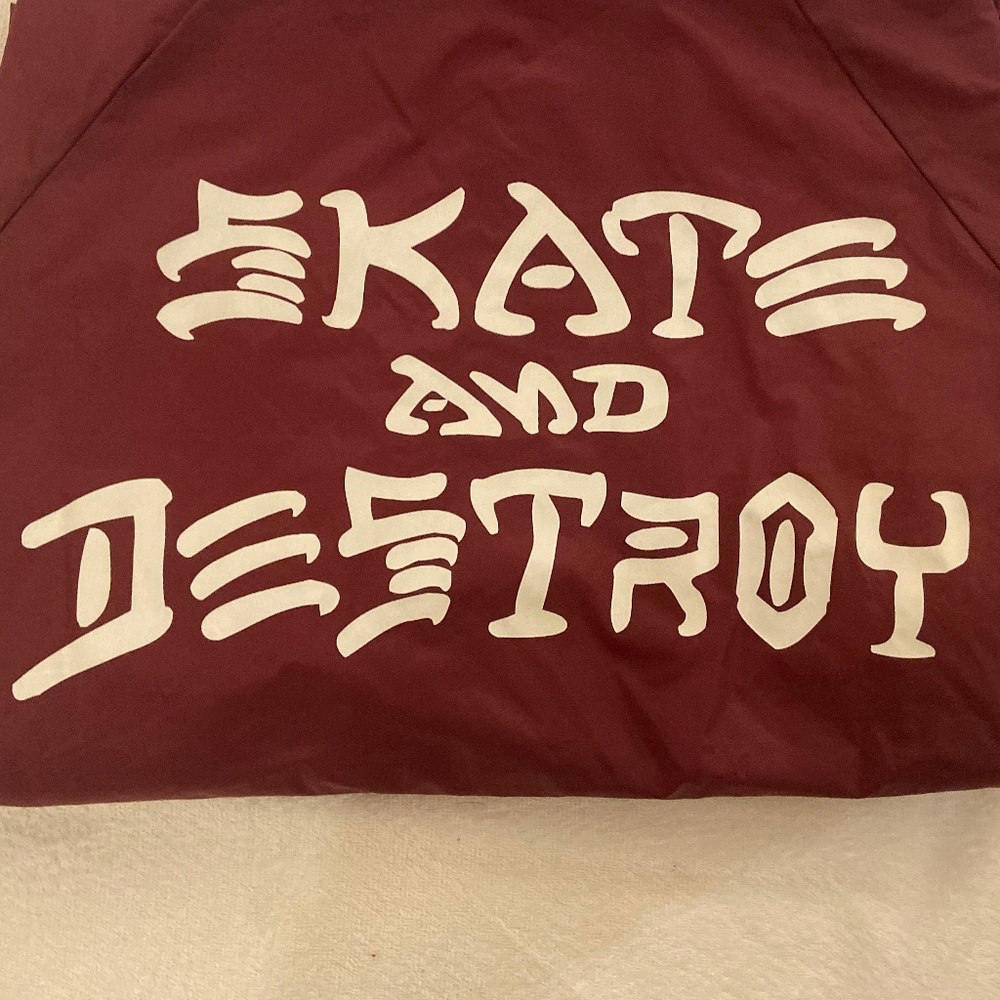 Thrasher Skate and Destroy Windbreaker